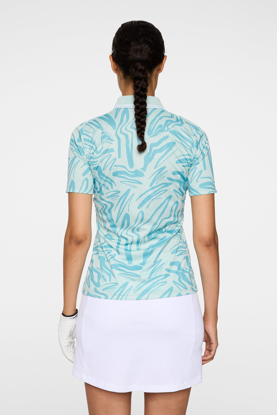georgia print polo