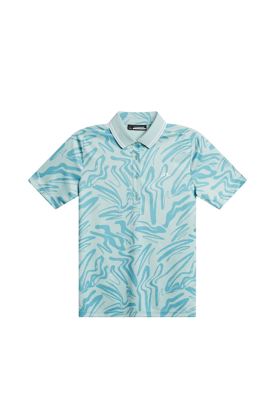 georgia print polo