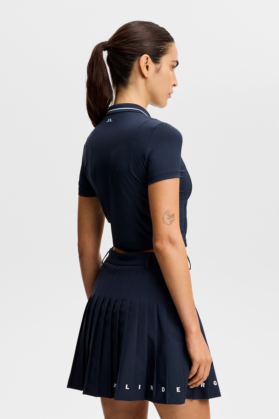 naomi cropped polo