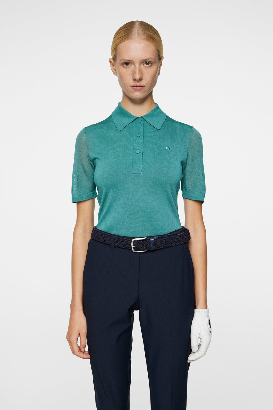 amandine knitted polo