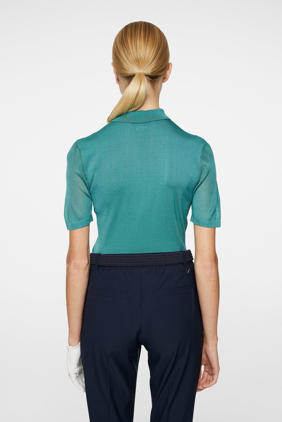 amandine knitted polo