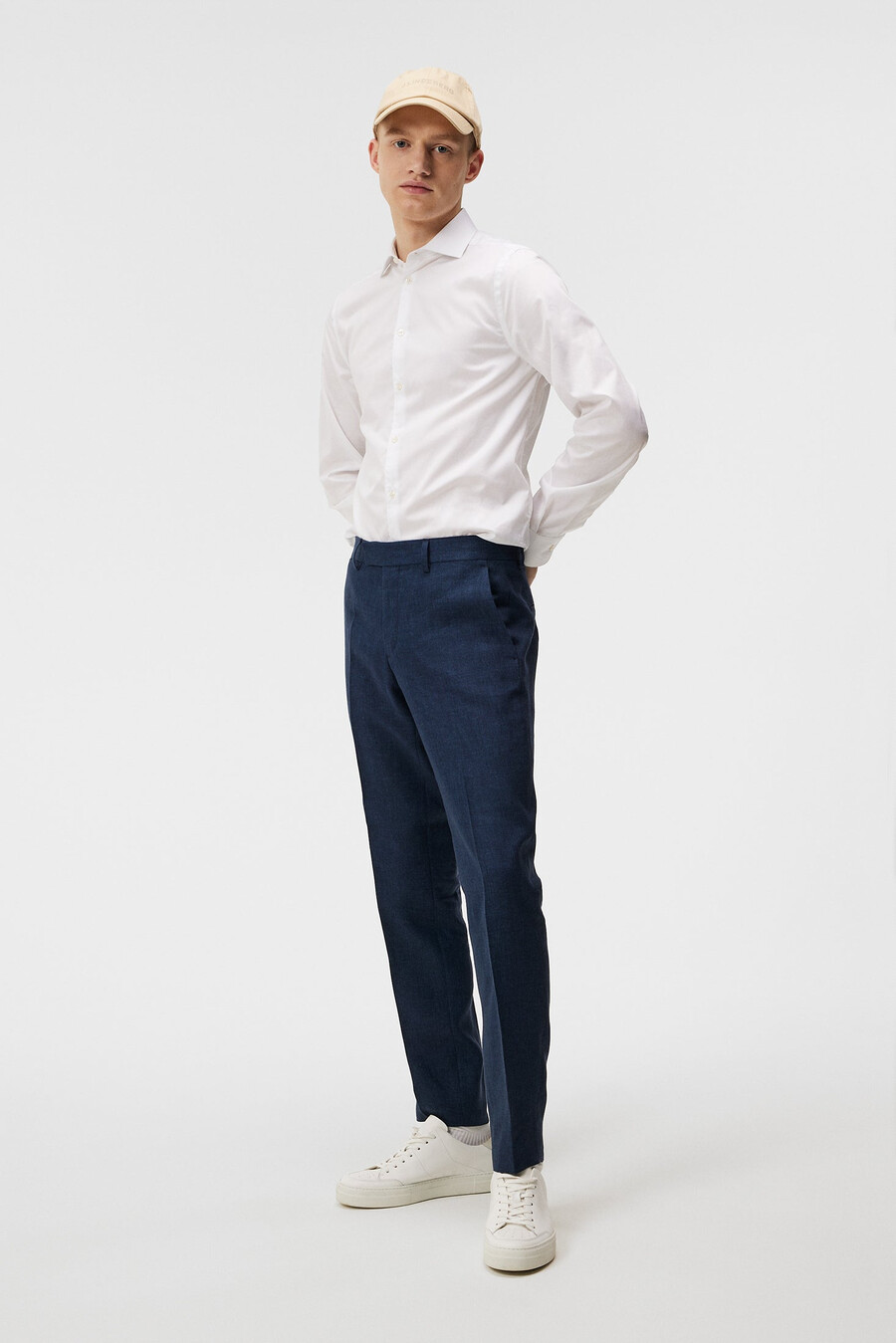 non-iron twill superslim shirt
