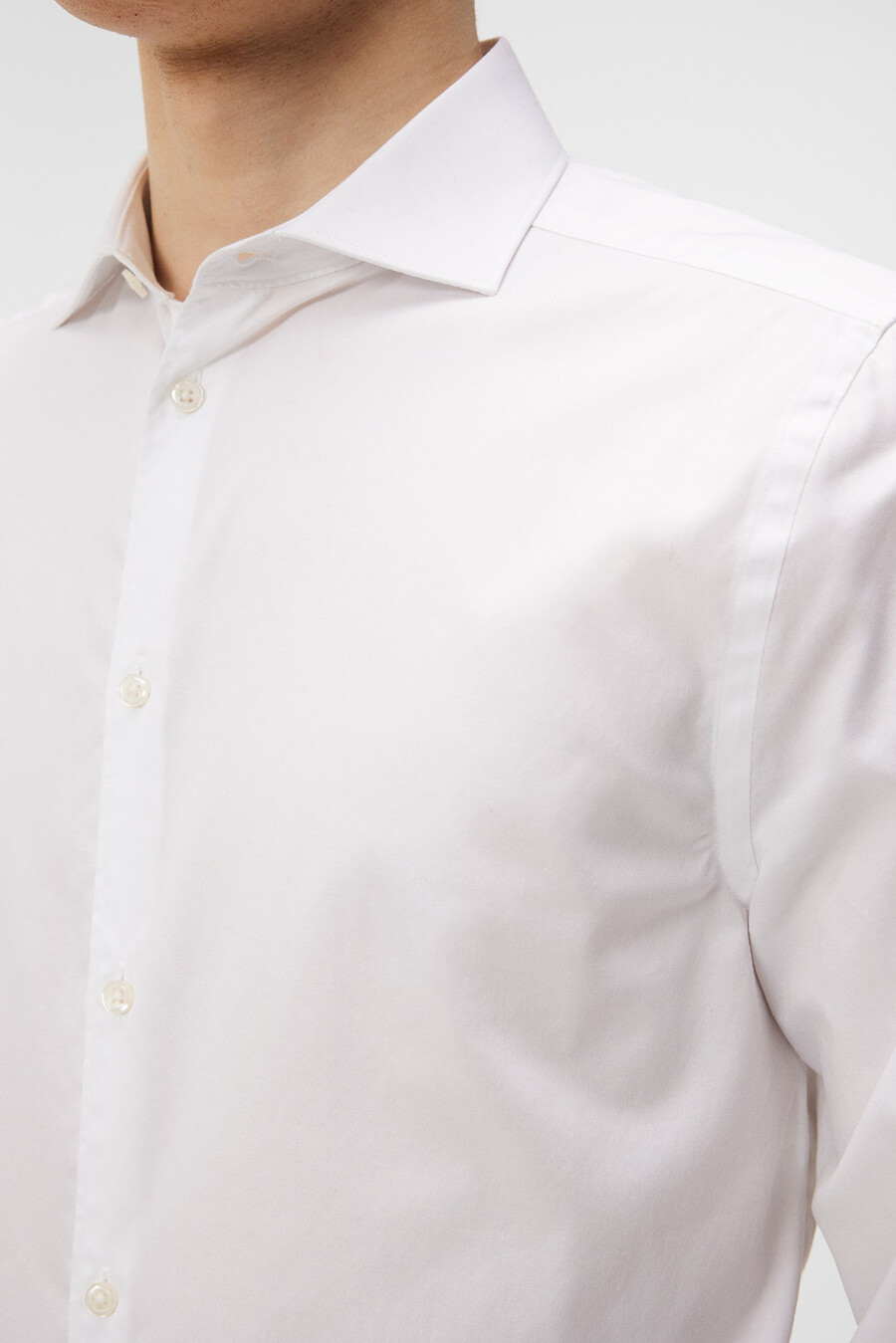 non-iron twill superslim shirt