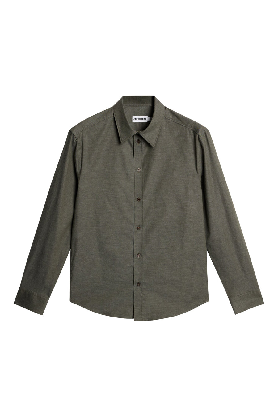 slim light flannel shirt