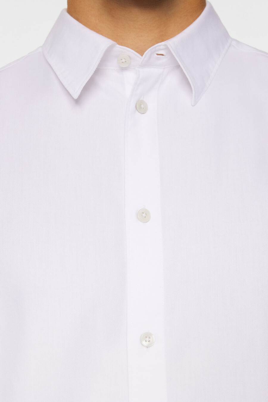 slim ls cotton tencel shirt