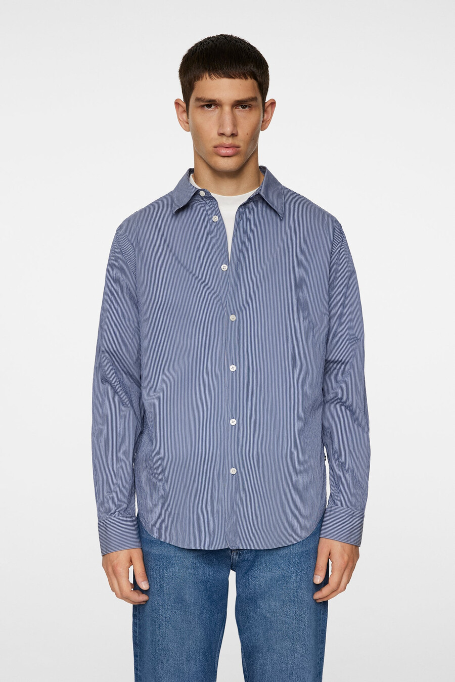 reg ls stripe shirt