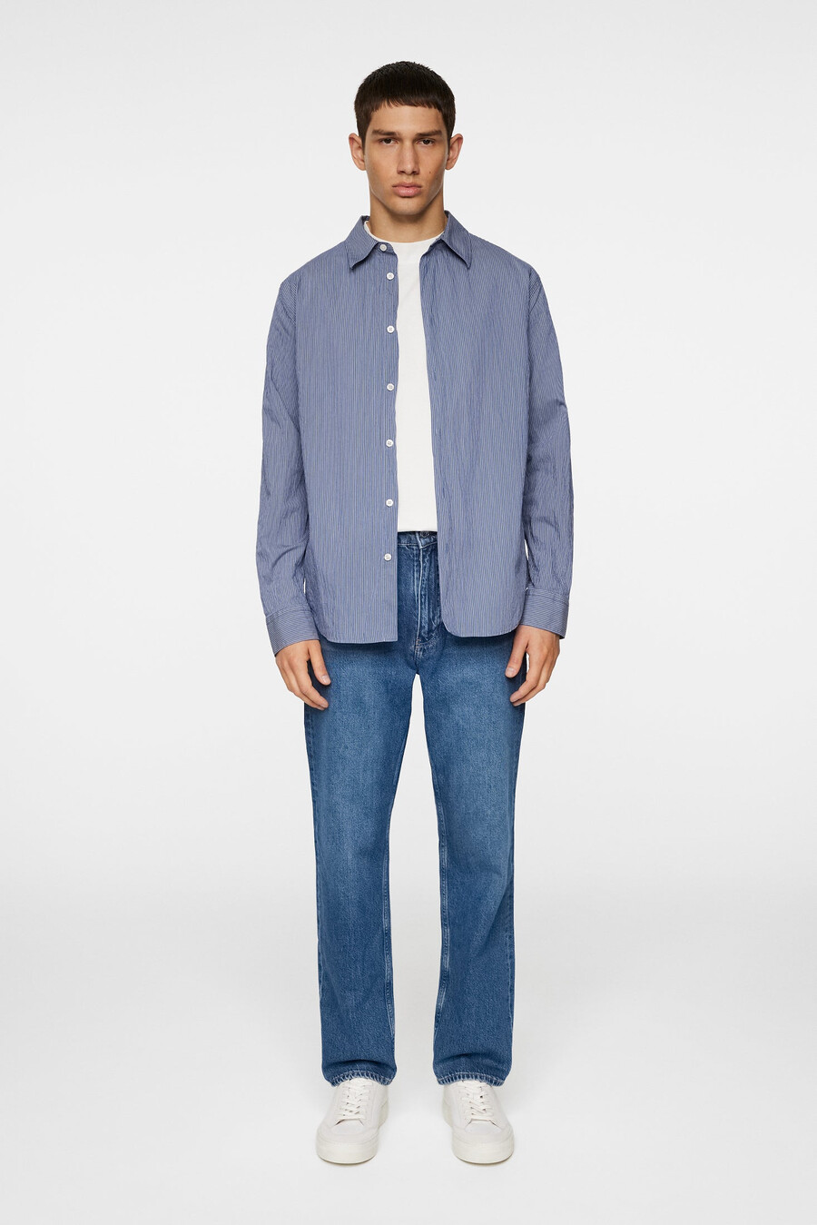 reg ls stripe shirt