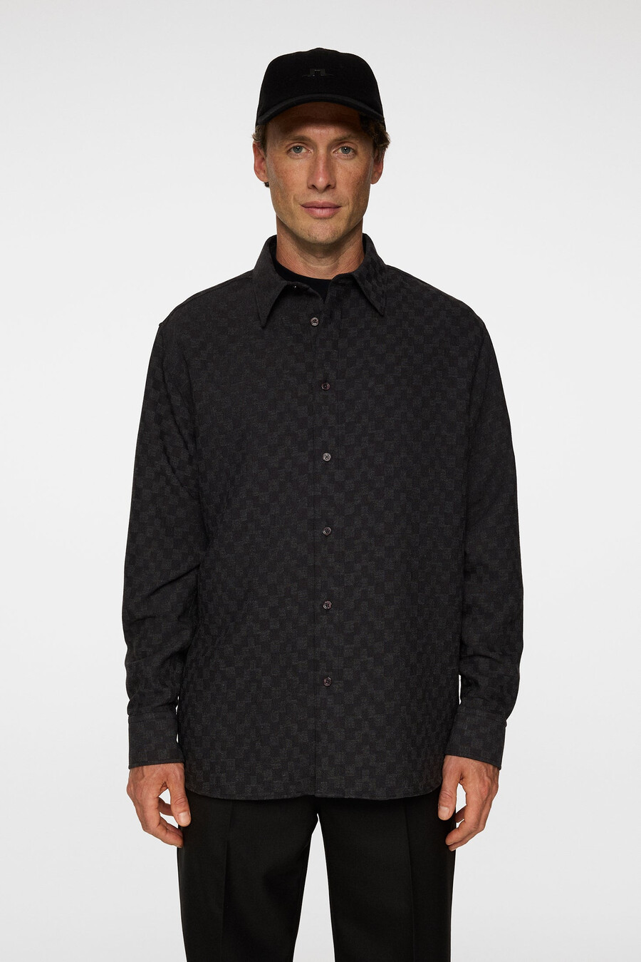 reg ls jacquard shirt