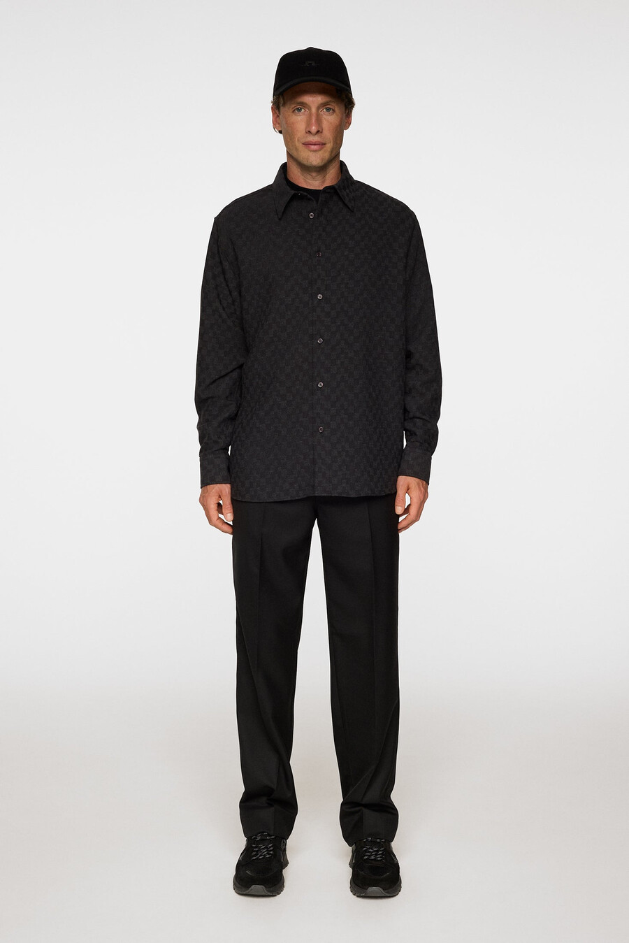 reg ls jacquard shirt