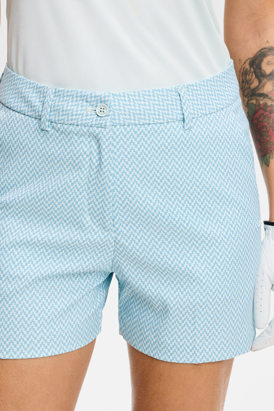 gwen printed shorts