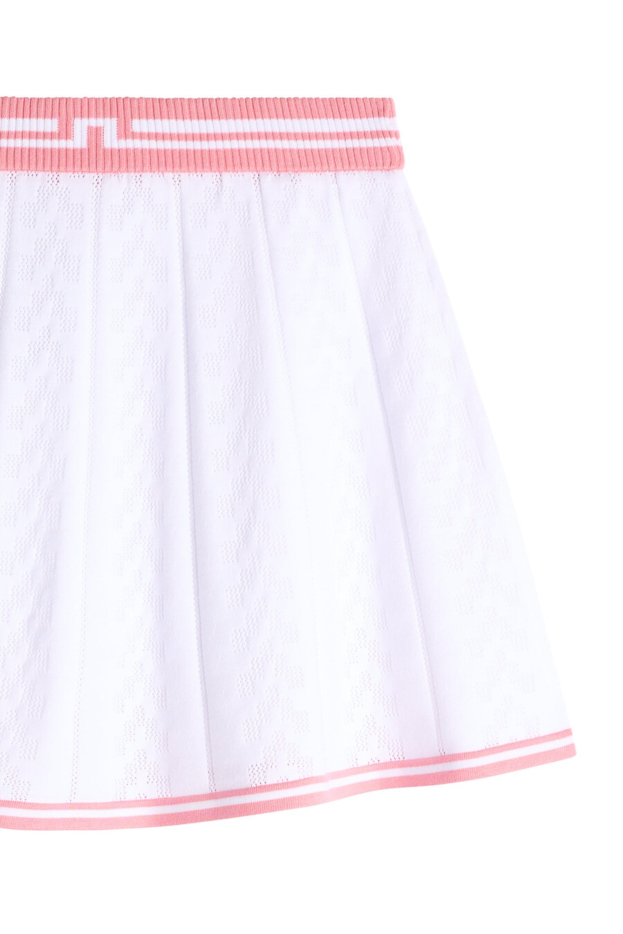pamela pointelle knitted skirt