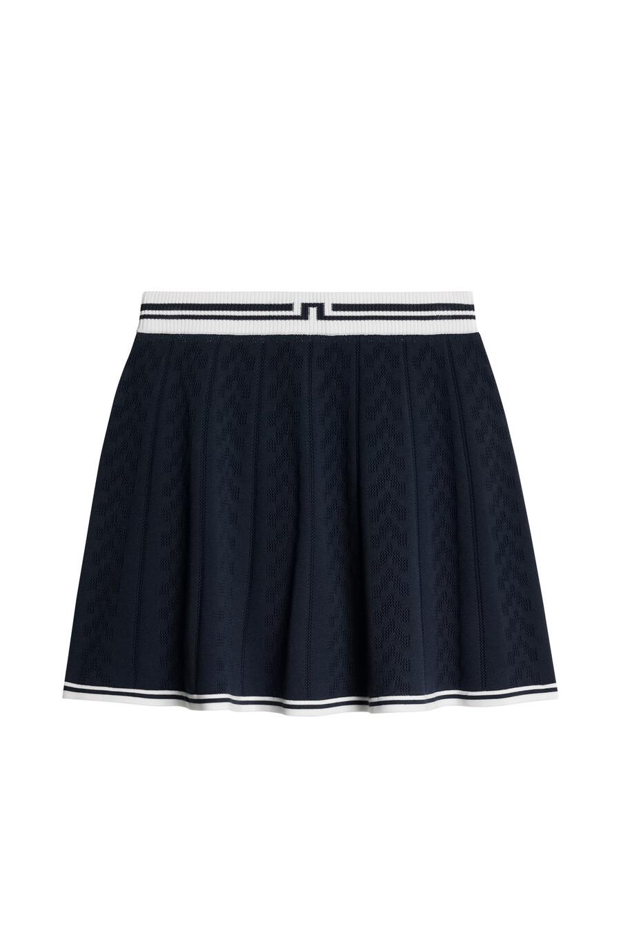 pamela pointelle knitted skirt