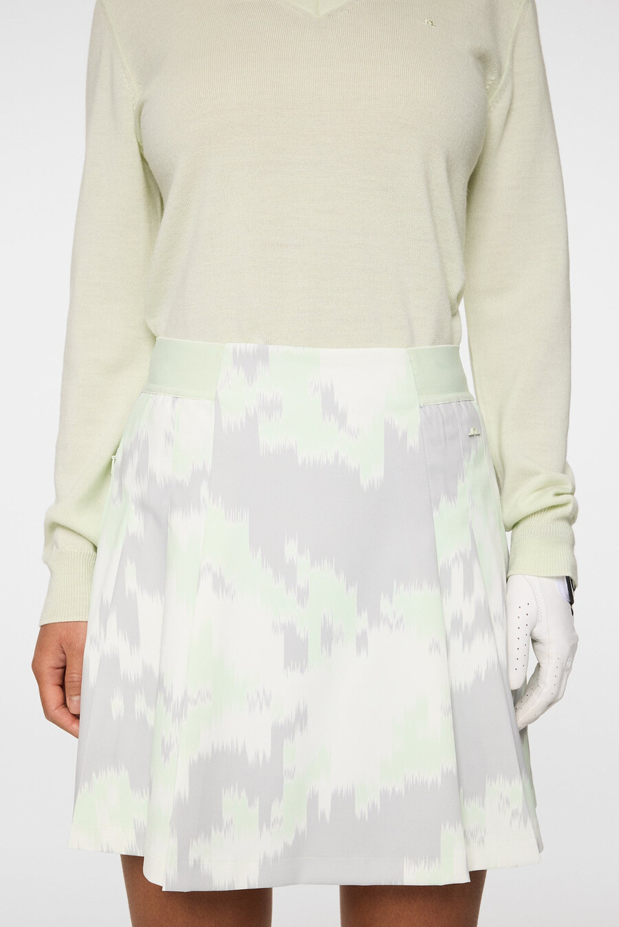 alesia print skirt