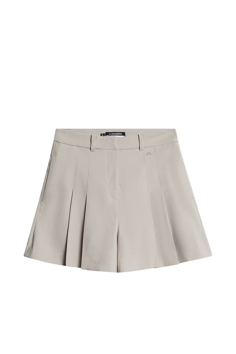 arella pleated shorts