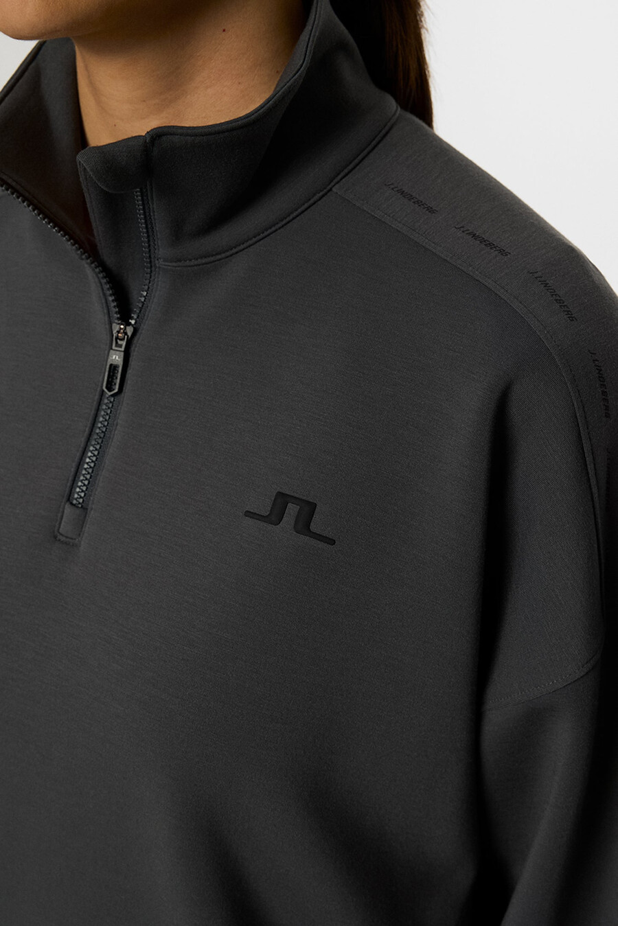 airy zip sweatshirt