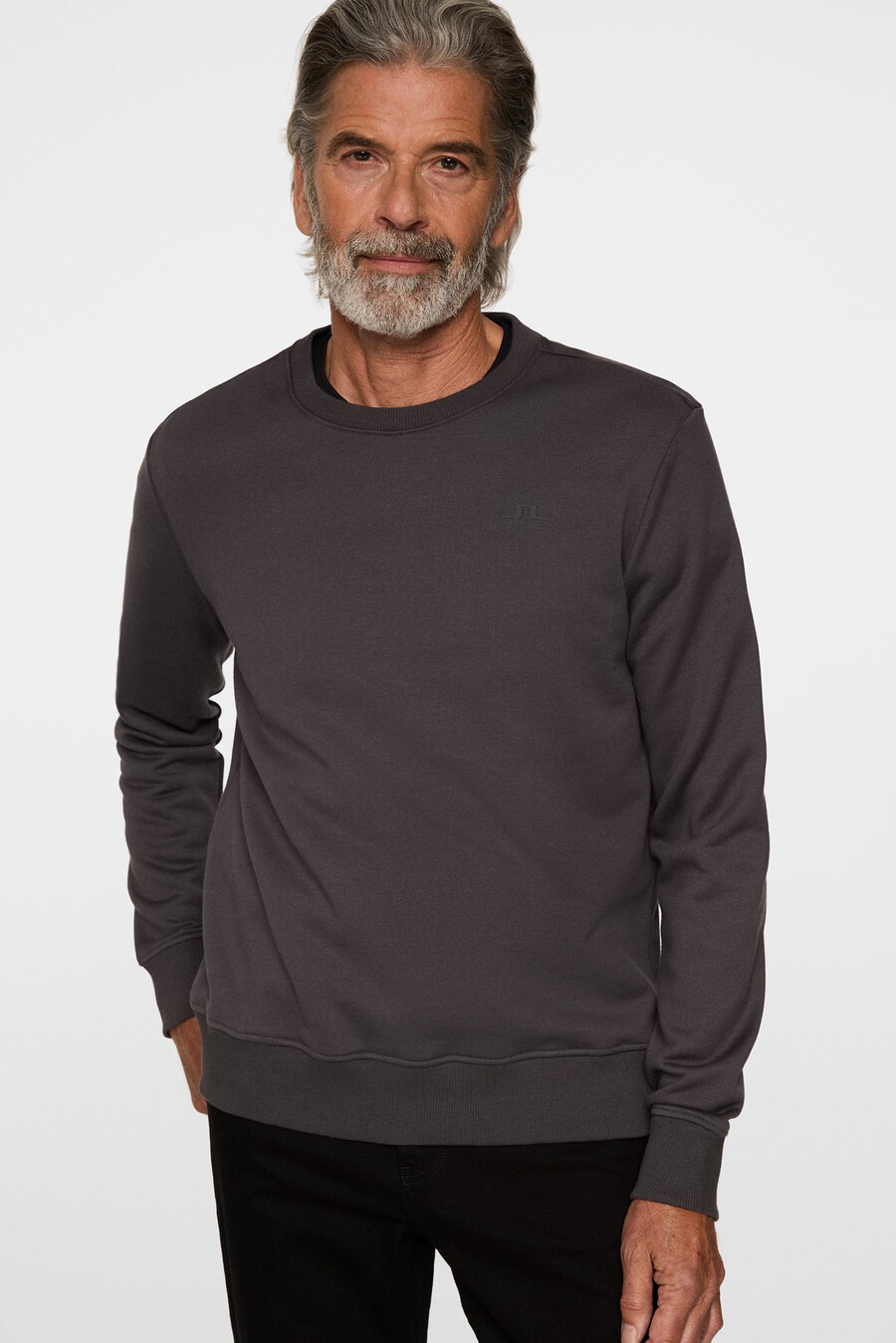 alpha crew neck