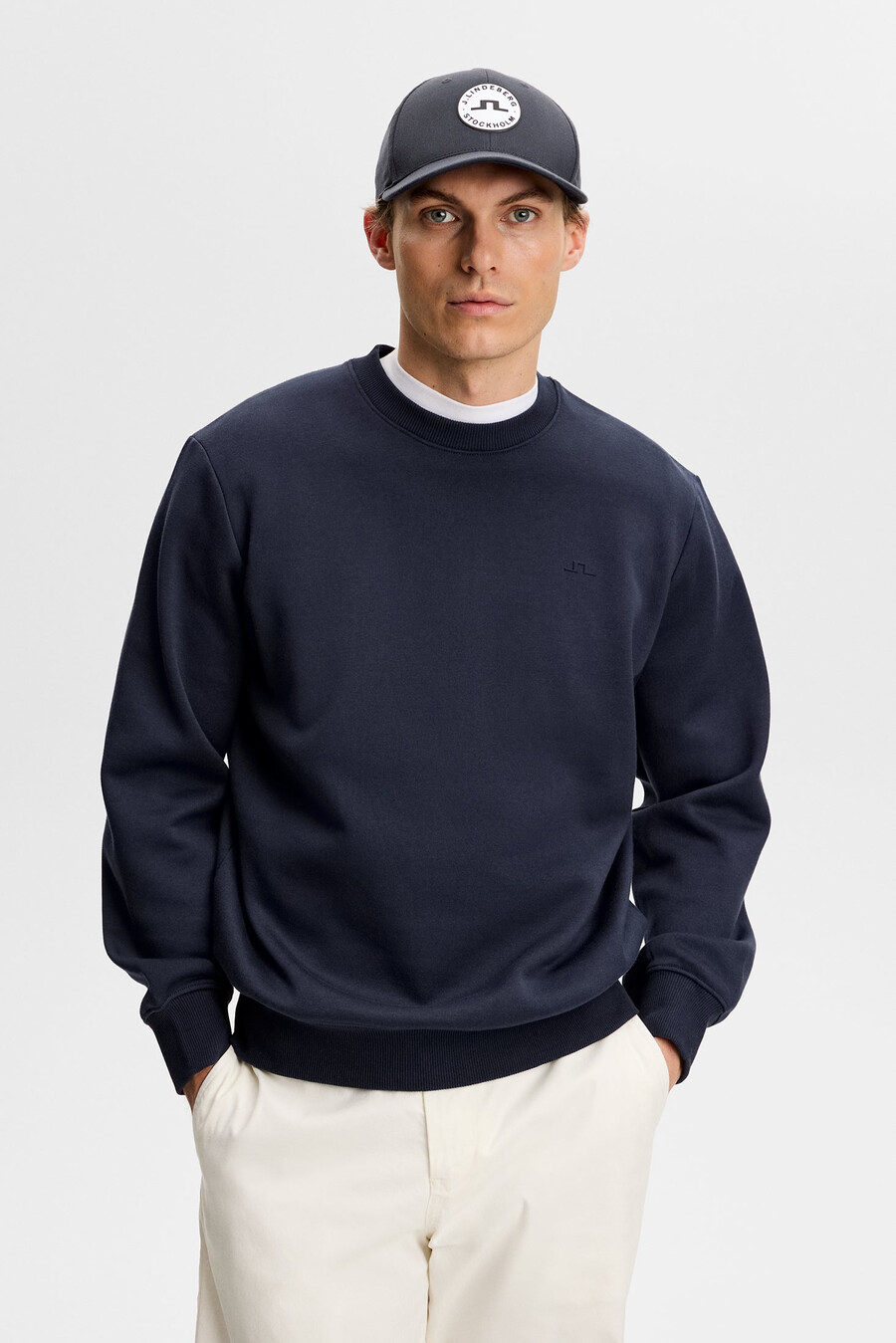 alpha crew neck