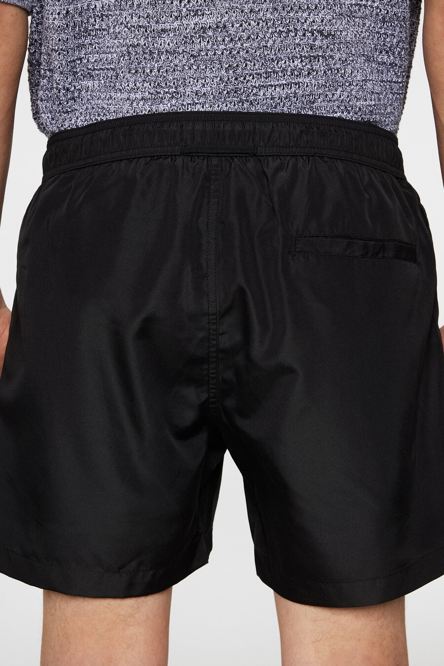 banks solid swim trunks