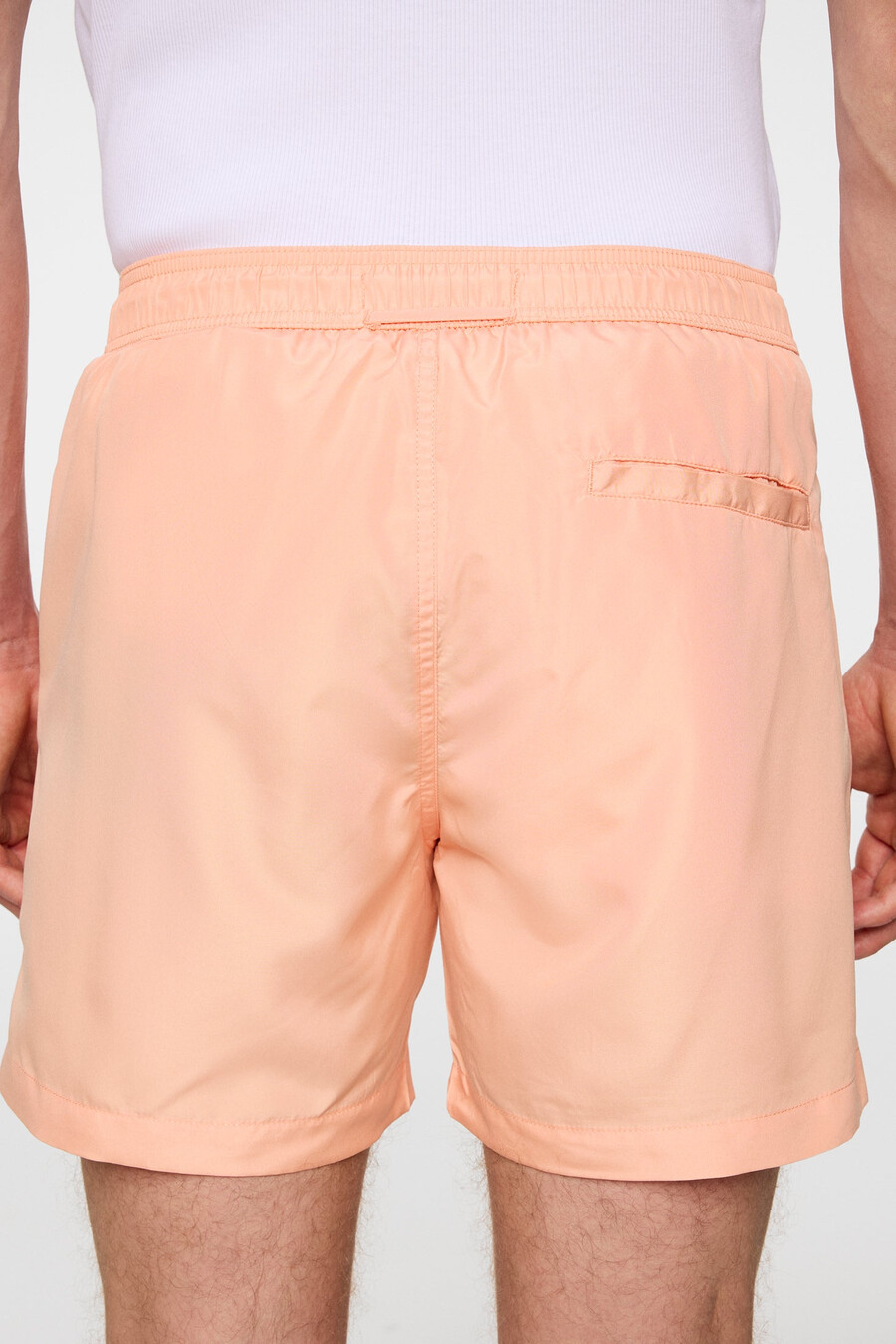 banks solid swim trunks