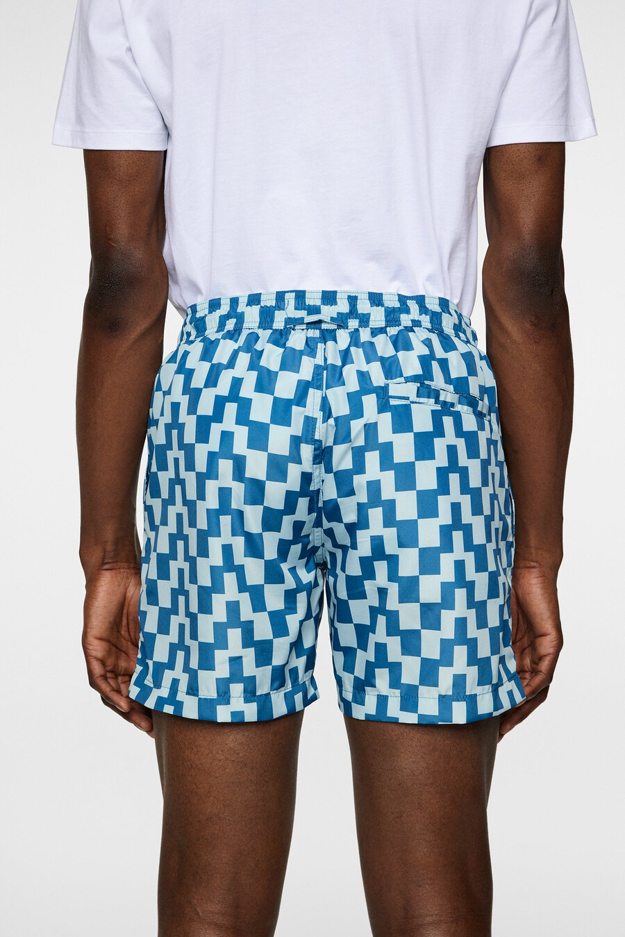 banks bridge stack swim trunks