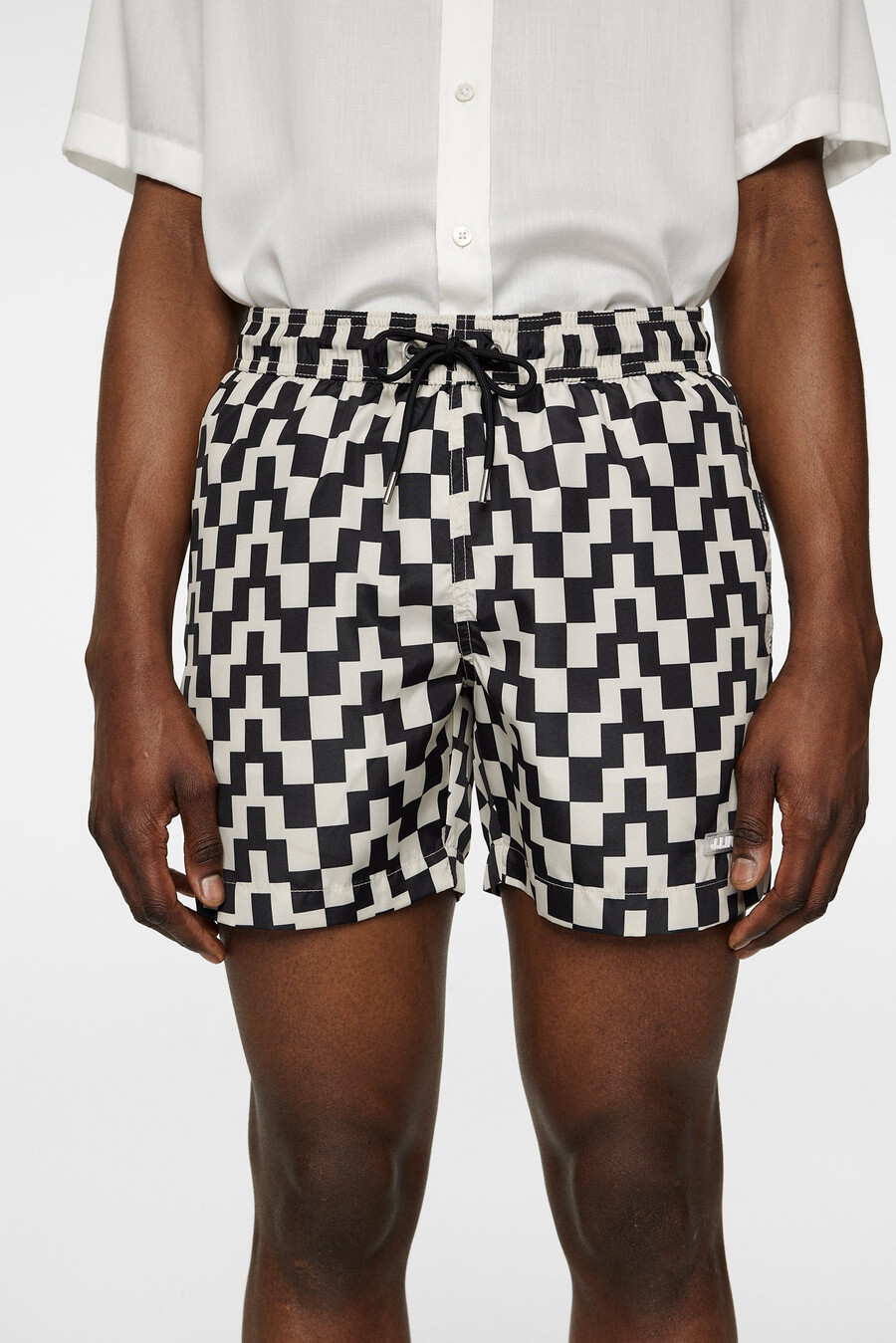 banks bridge stack swim trunks