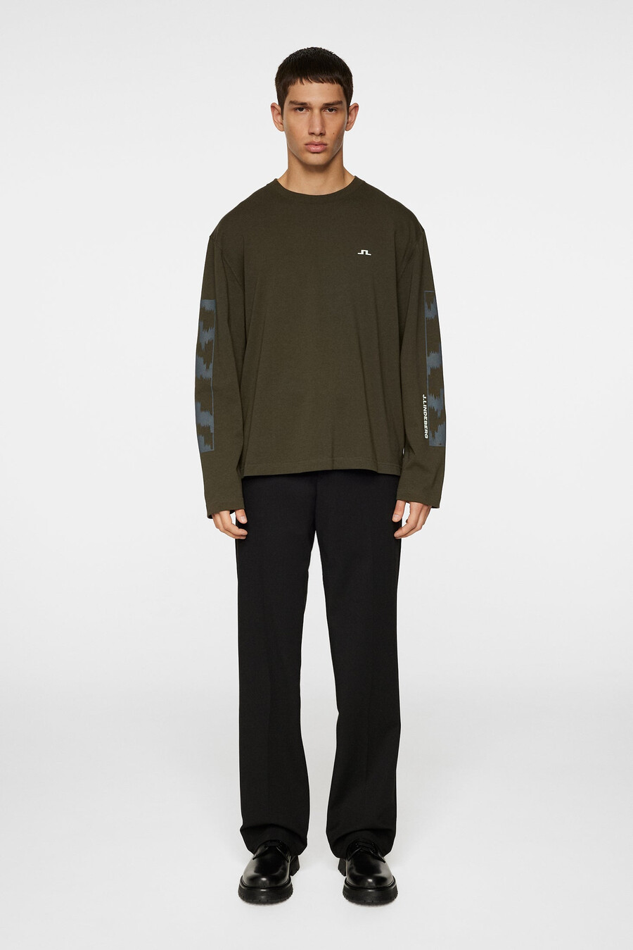 walsh ls print t-shirt