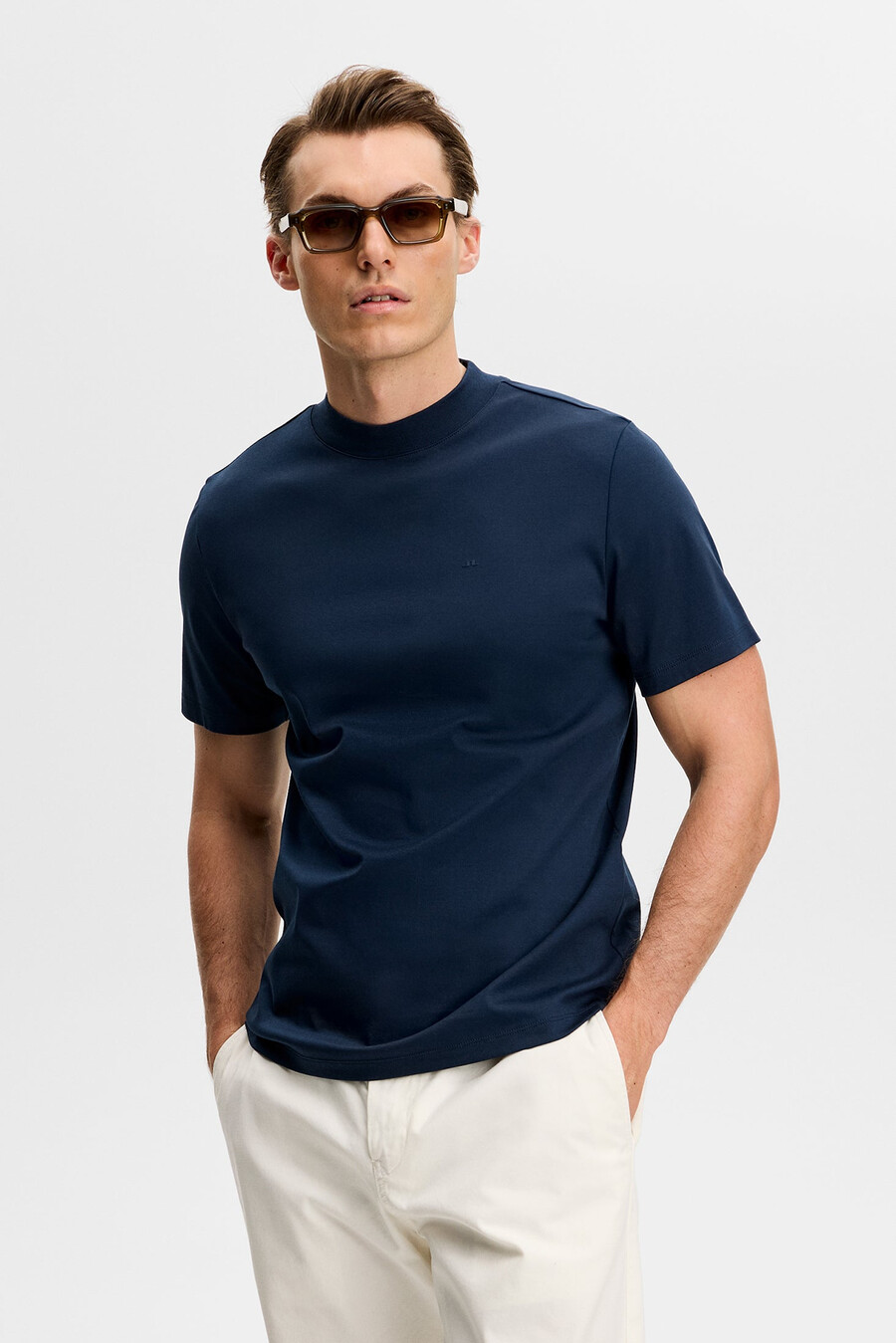 ace mock neck t-shirt