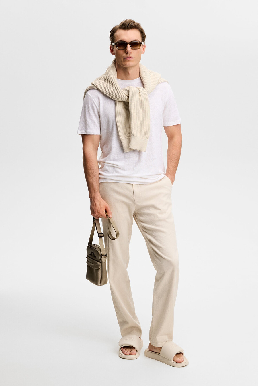 coma linen tee