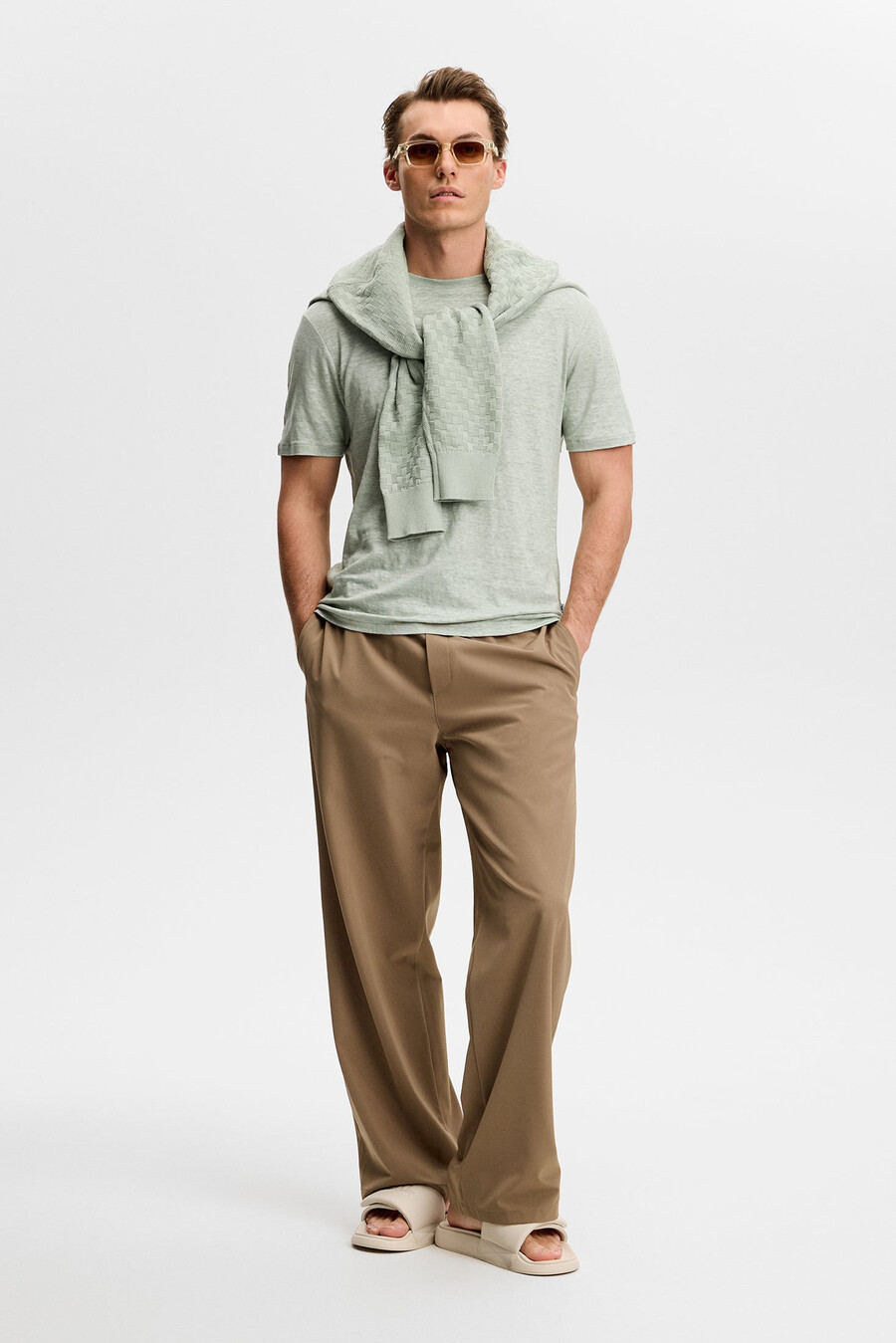 coma linen tee