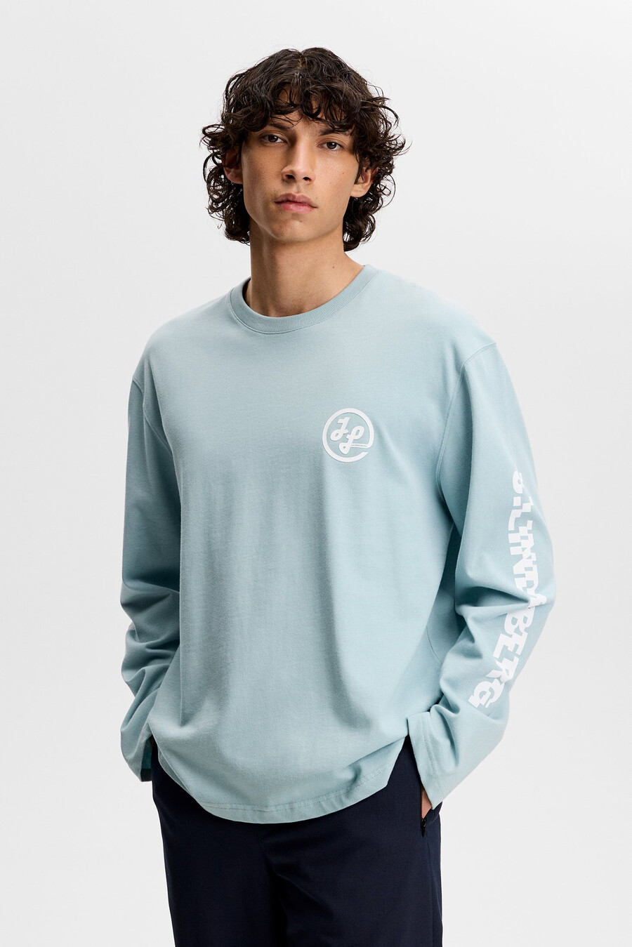 walsh ls print t-shirt