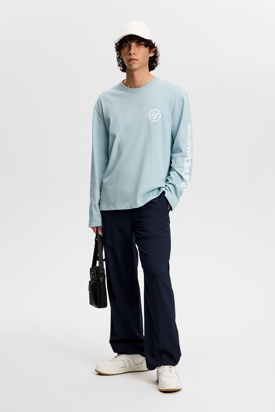 walsh ls print t-shirt