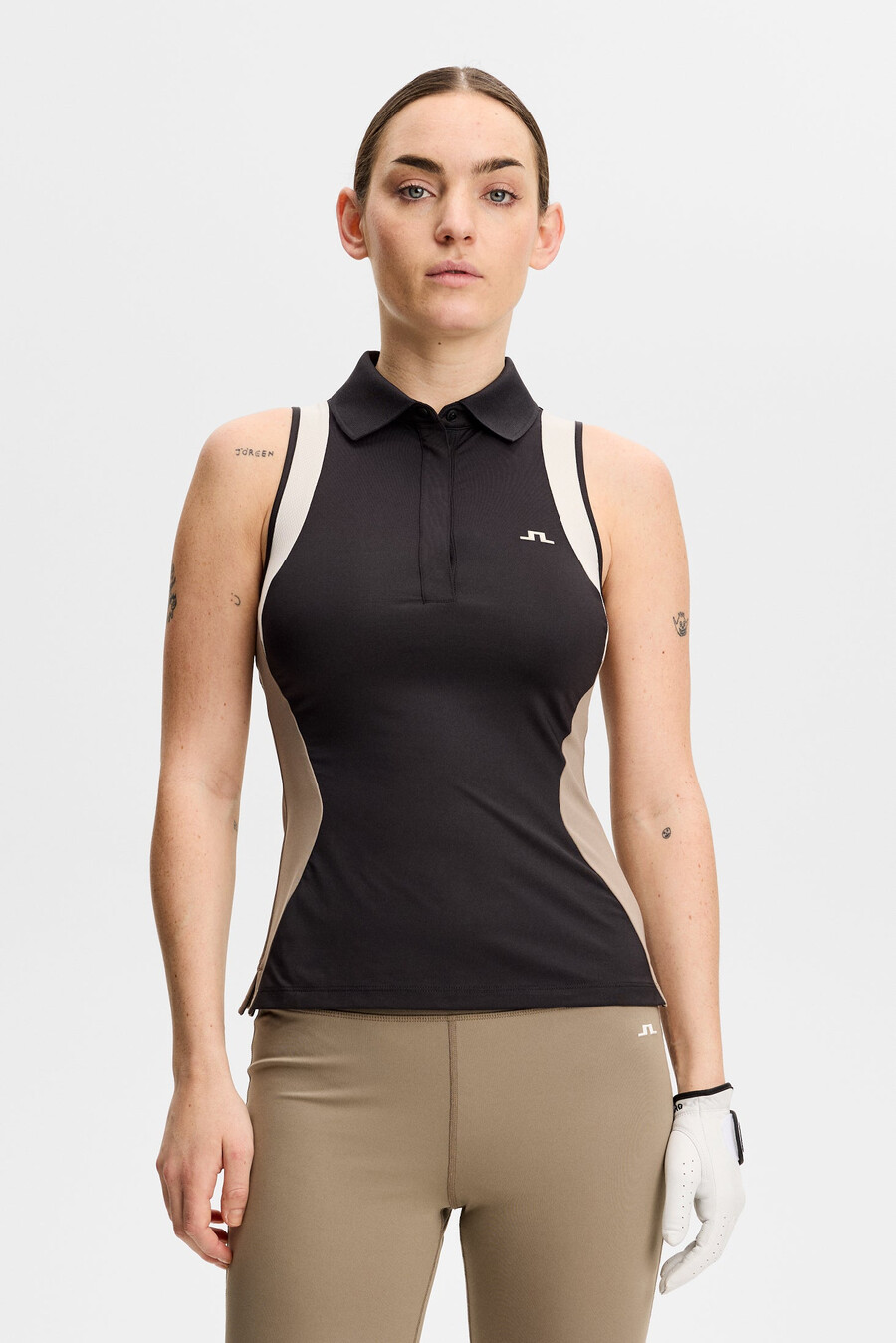 krissi sleeveless polo