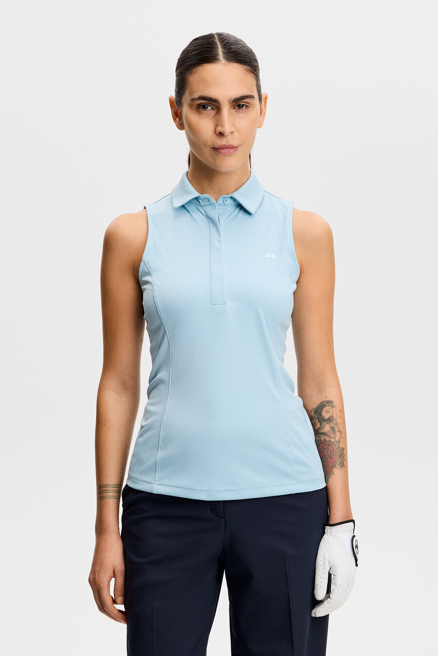 dena sleeveless polo
