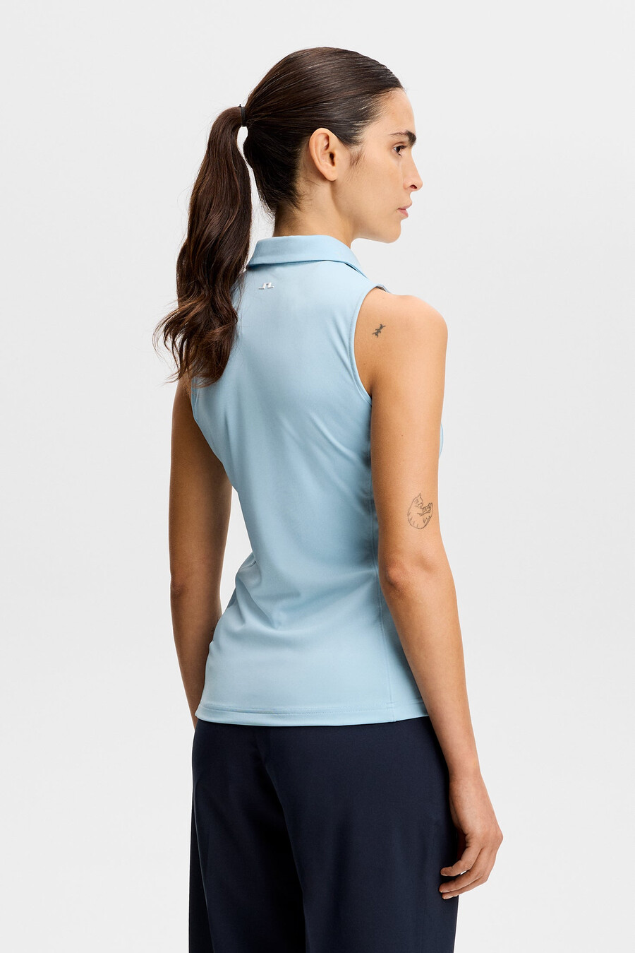 dena sleeveless polo
