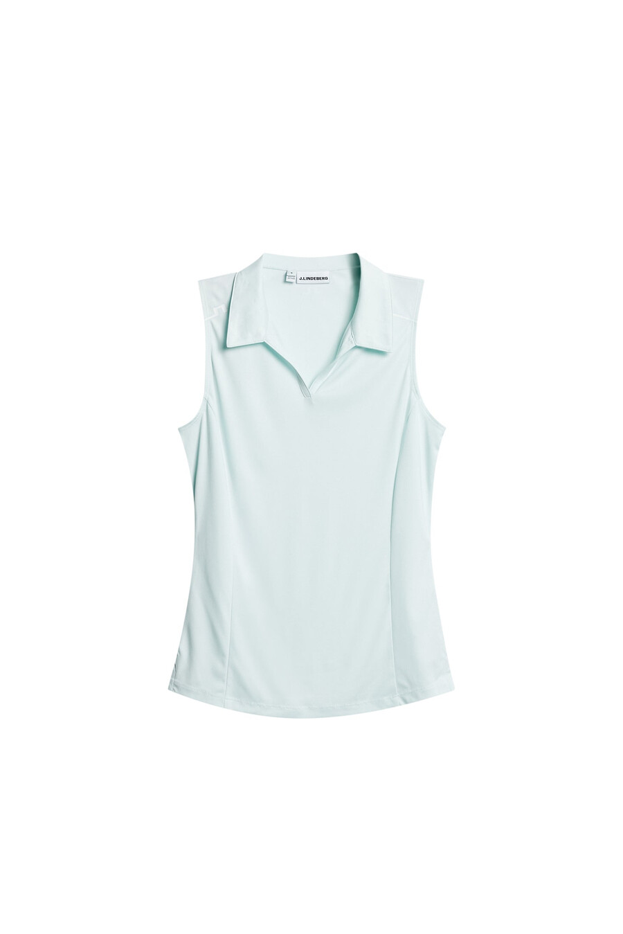 leah sleeveless polo