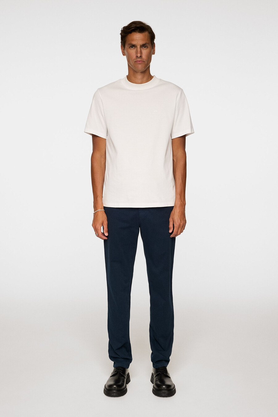 ched cotton stretch pants