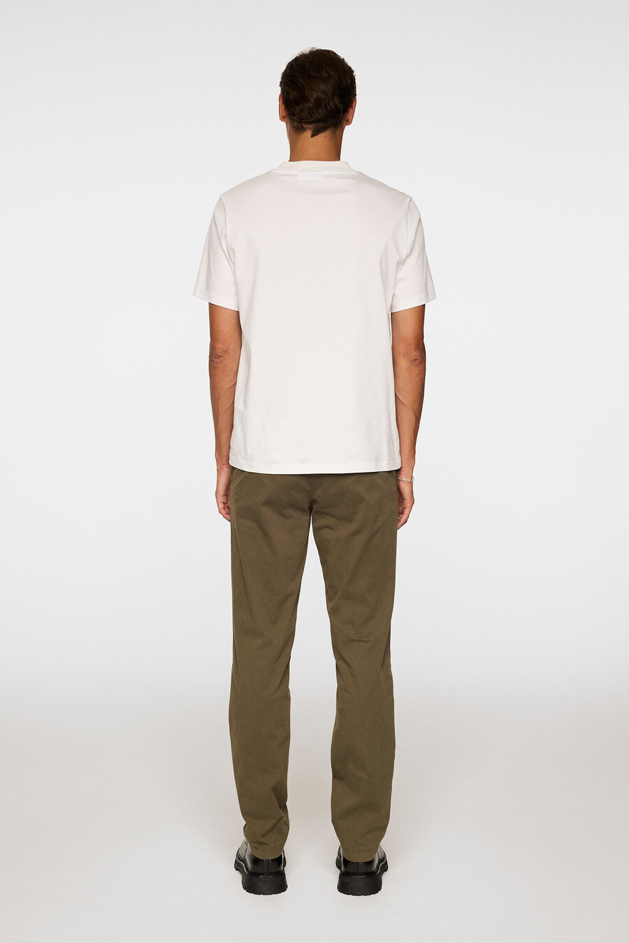 ched cotton stretch pants