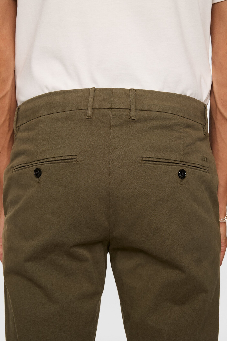 ched cotton stretch pants