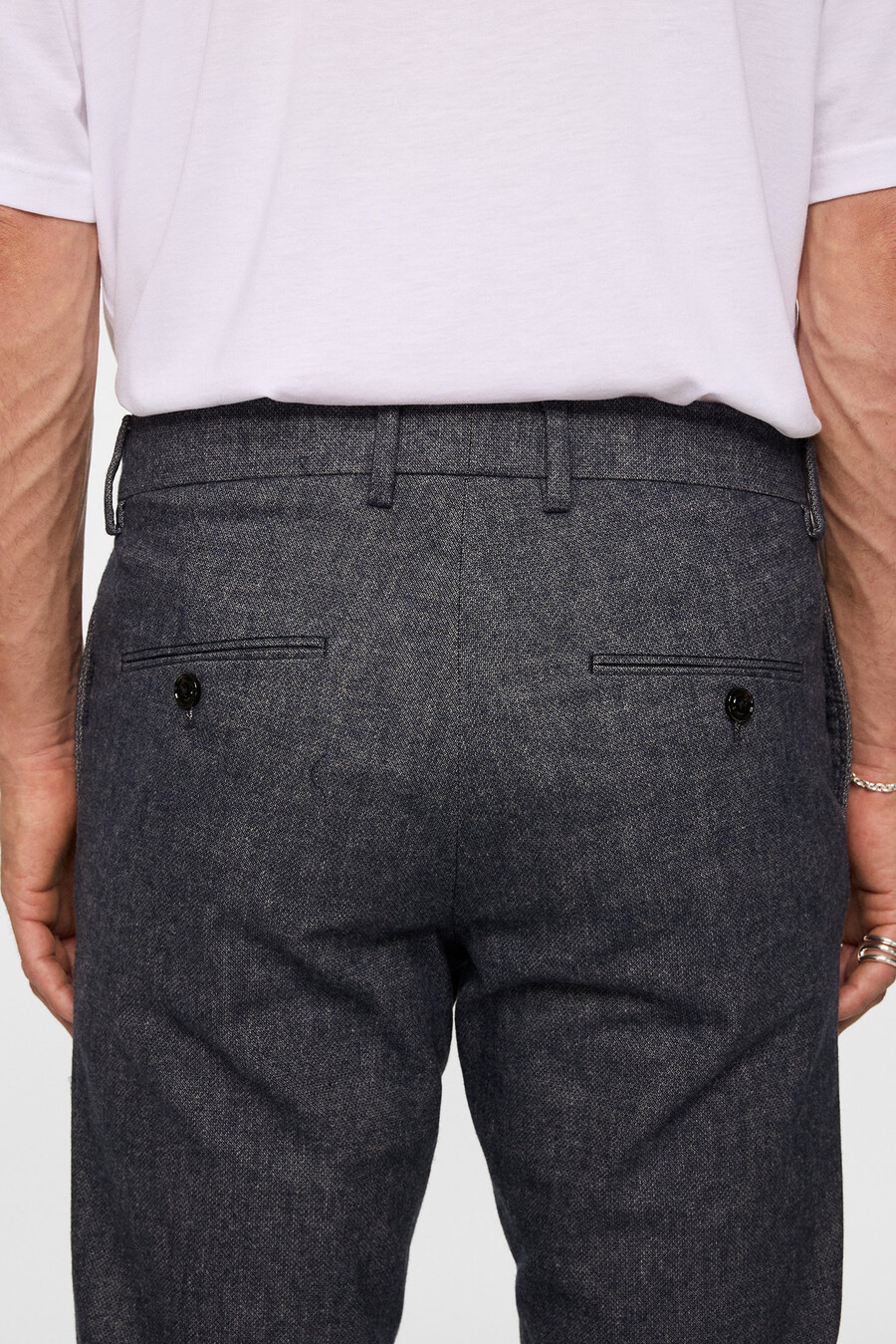 ched micro pattern pants