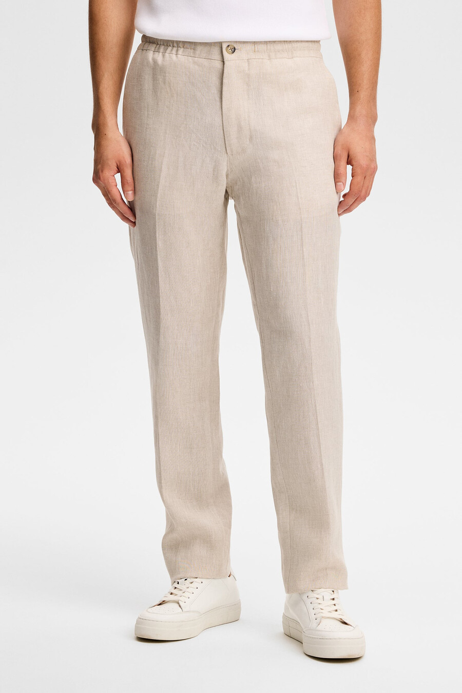 soren drape linen pants