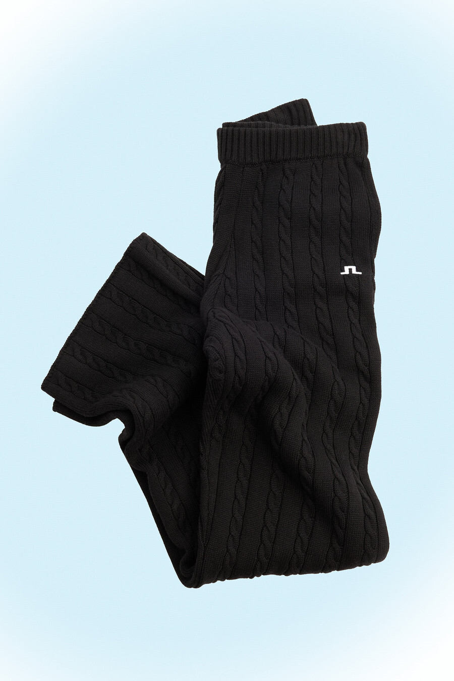 kiana cable knit wool pant