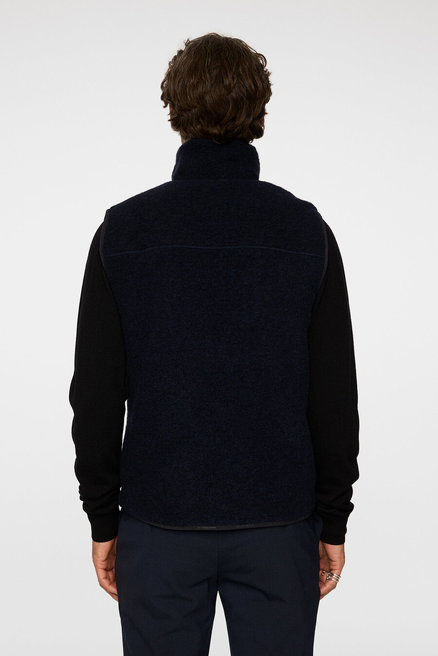 duncan wool fleece vest