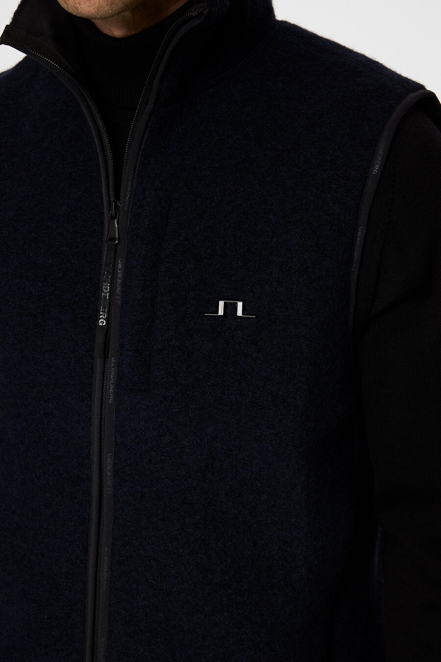 duncan wool fleece vest