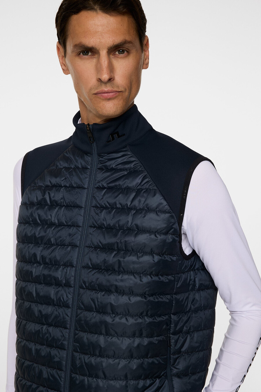 hayden quilt hybrid vest