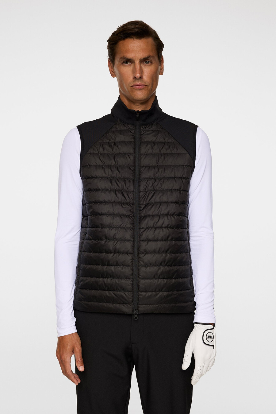 hayden quilt hybrid vest
