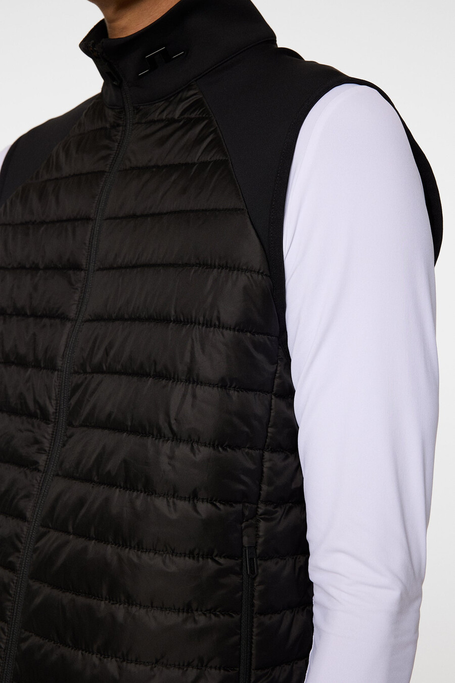 hayden quilt hybrid vest
