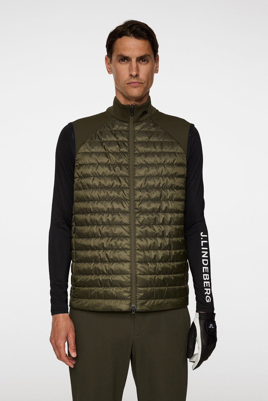 hayden quilt hybrid vest