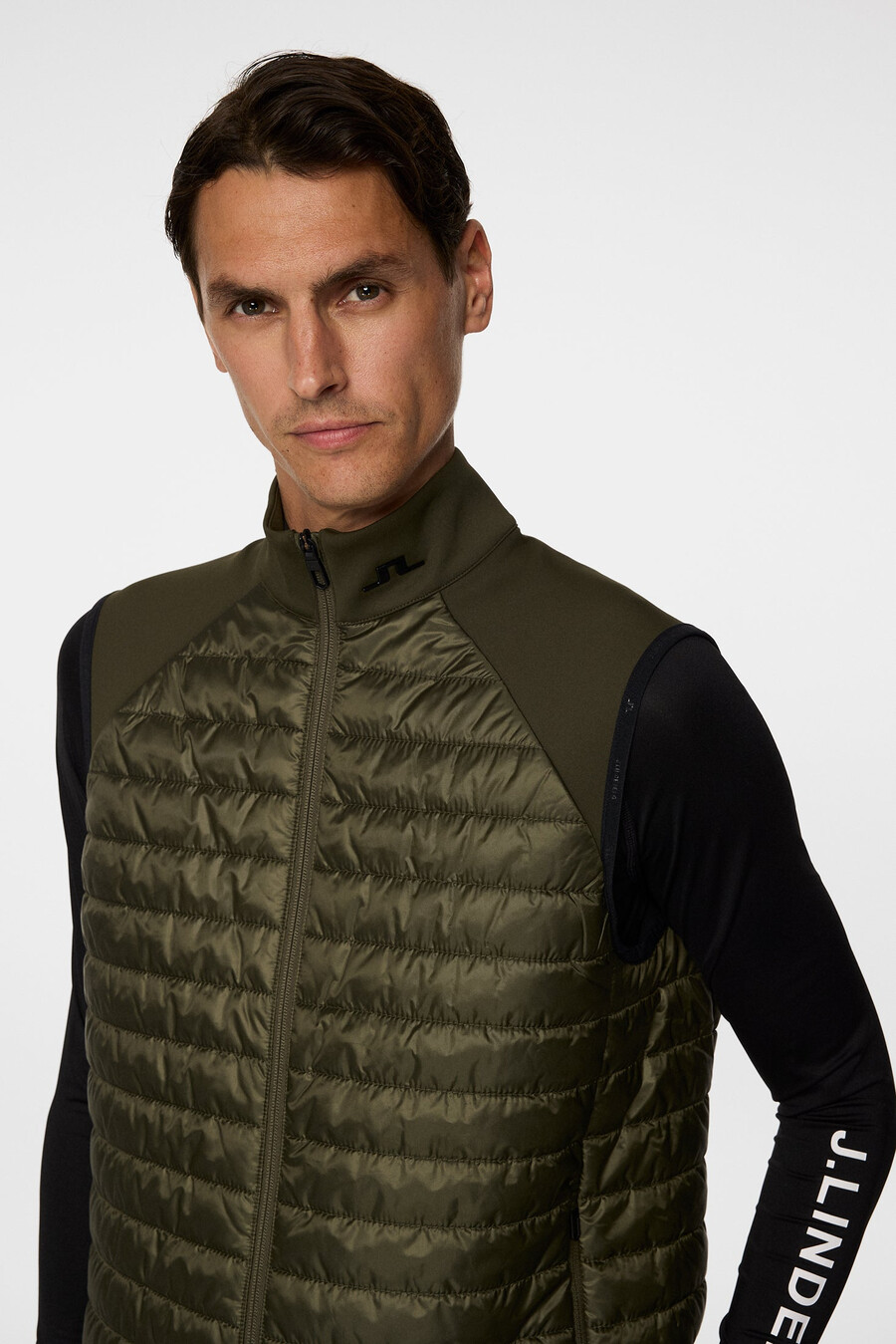 hayden quilt hybrid vest